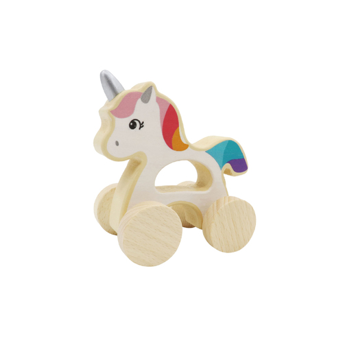 Kaper Kidz Calm & Breezy Wooden Unicorn Car