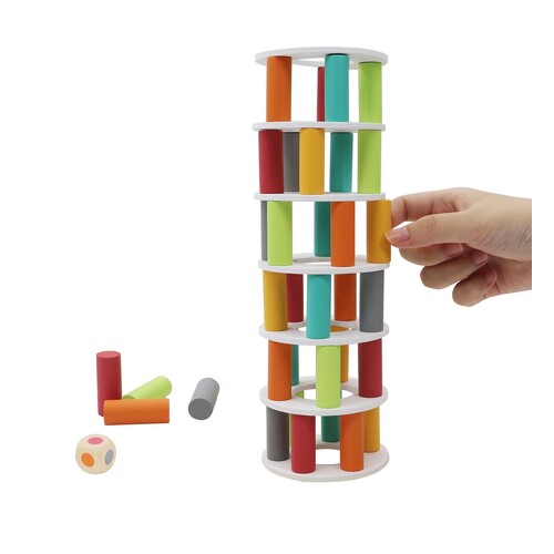 Kaper Kidz Wooden Pisa Tower Balancing Game