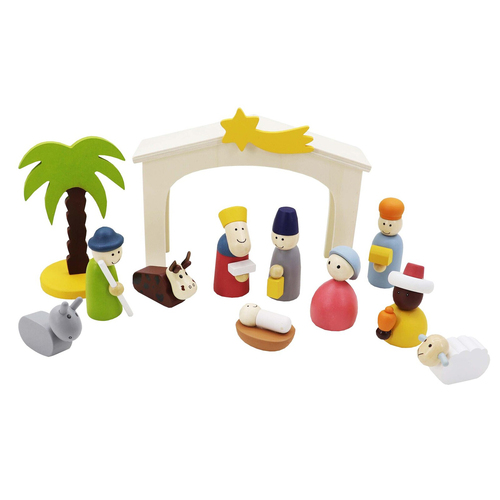 Kaper Kidz Christmas Kids/Children Nativity Playset 3y+