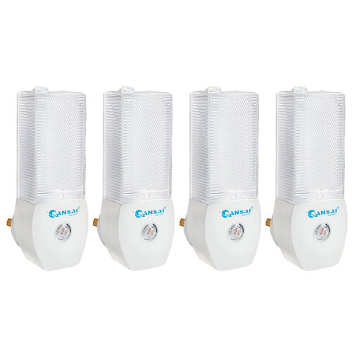 4PK Sansai Sensor Activated LED Home Night Light 240V 0.4W