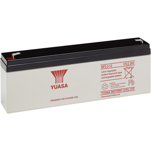 12V 2.3AMP YUASA SLA BATTERY