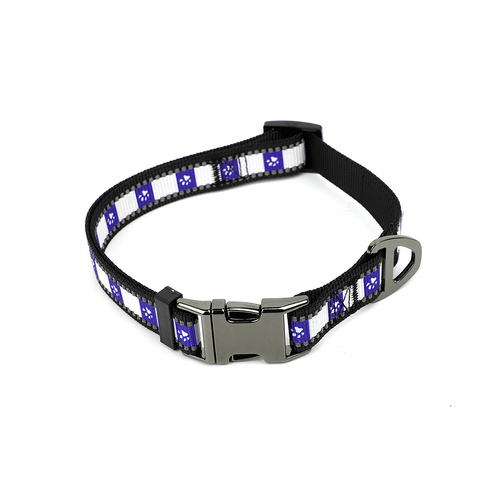 NRL Melbourne Storm Pet Dog Nylon Collar S 23-43cm