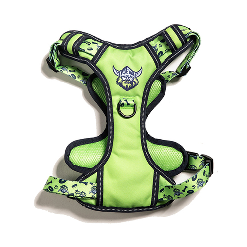 NRL Canberra Raiders Pet Dog Padded Harness Adjustable Vest L