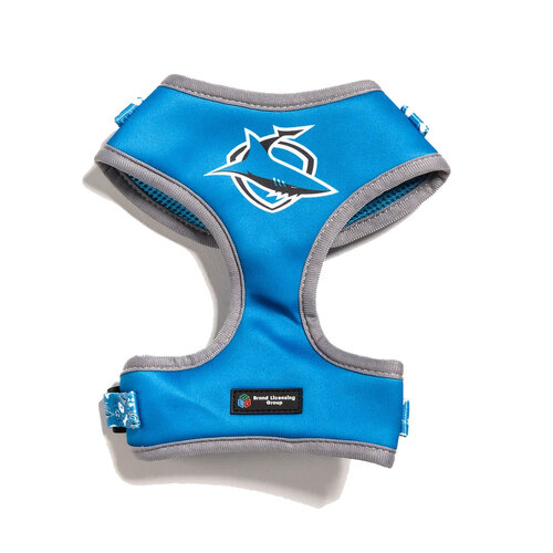 The Stubby Club Cronulla Sharks NRL - Pet Harness - Extra Large