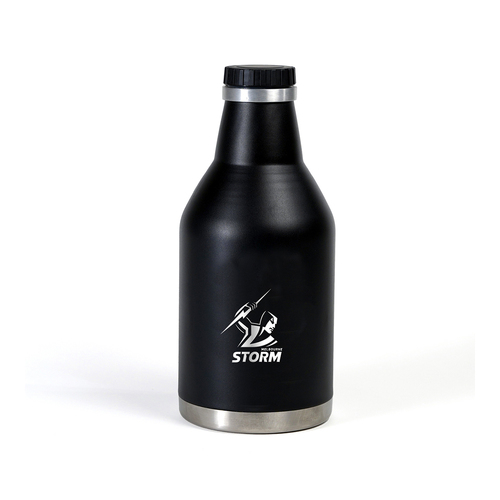 NRL Melbourne Storm Stainless Steel Beer Growler 2L