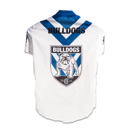 NRL Canterbury Bulldogs Pet Dog Sports Jersey Clothing S