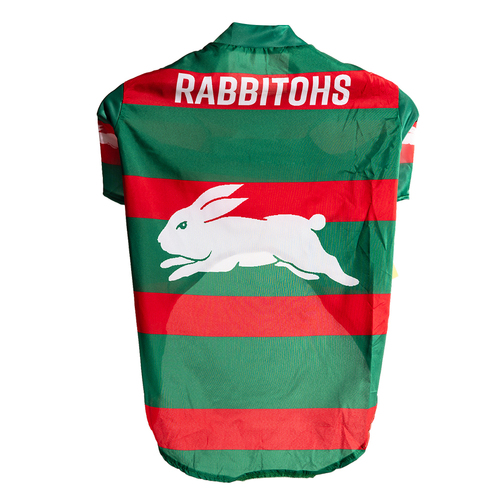 NRL South Sydney Rabbitohs Pet Dog Sports Jersey Clothing L