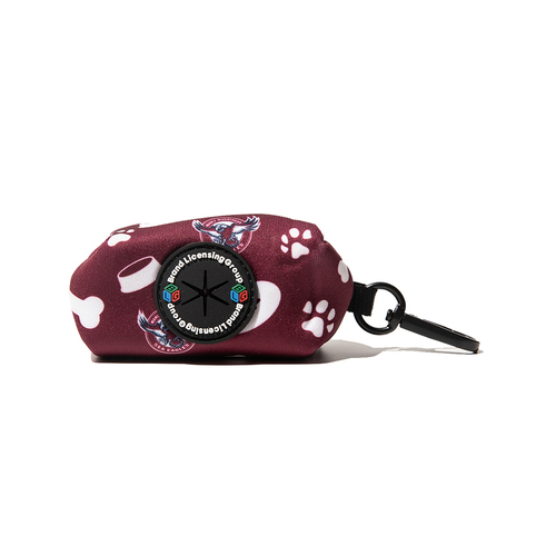 NRL Manly Sea Eagles Pet Dog Poop Bag Holder/Dispenser