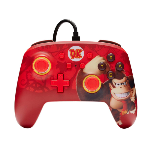 PowerA Nintendo Switch Enhanced Wired Controller - Donkey Kong Flex