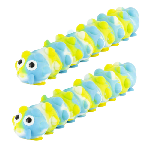 2PK Pocket Money Fun 26cm Tutti Frutti Caterpillar Kids Sensory Toy 3y+ Assorted