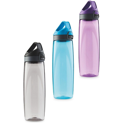 3pc Sistema Hydrate Adventum Water Bottle Set 900ml