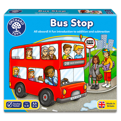 Orchard Toys Bus Stop Board Game Kids/Children Toy 4y+