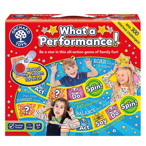 Orchard Game What a Performance! Kids/Childrens Play Toy 5+