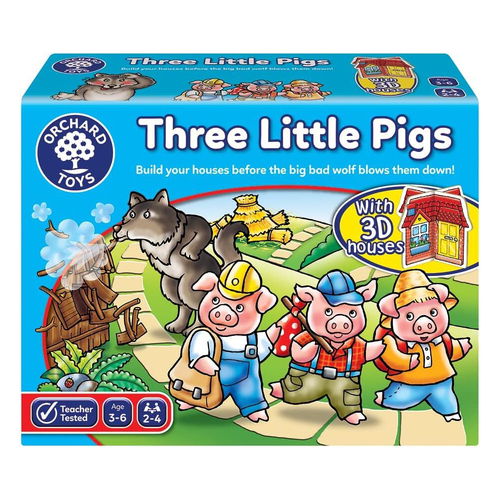 Orchard Game Three Little Pigs Kids/Childrens Play Toy 3+