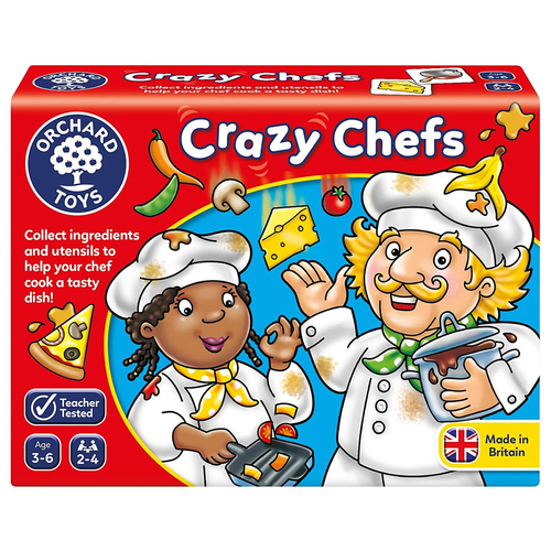 Orchard Toys Memory Game Crazy Chefs Set Kids/Children Board 3y+