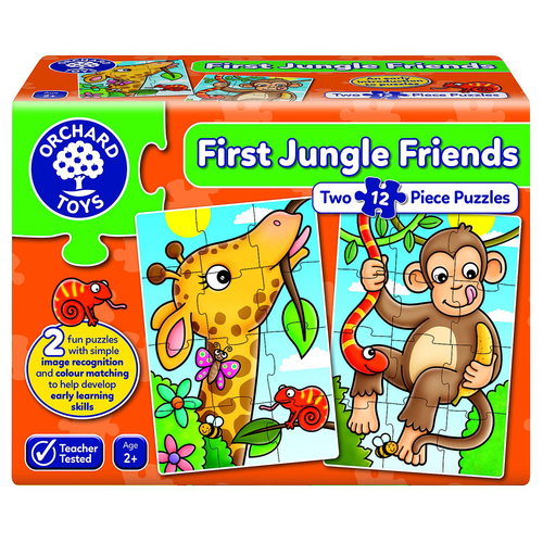 2pc Orchard Jigsaw Puzzle First Jungle Friends Kids/Childrens Play Toy 2+