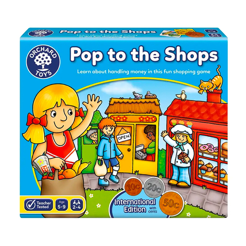 Orchard Toys Memory Game Pop to the Shops Kids Educational Toy 5y+