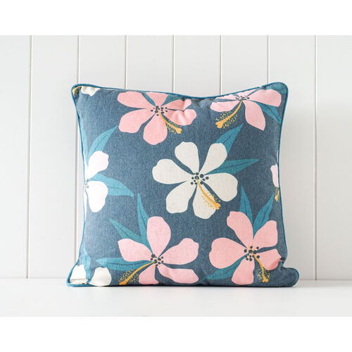 Rayell Indoor Square Cushion Blooming Bounty Green 45x45cm