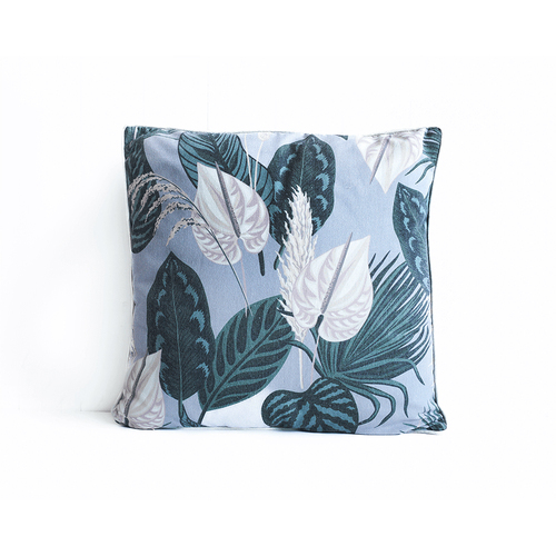 Rayell Indoor Square Cushion Boho Botanical Bash Slate 45x45cm