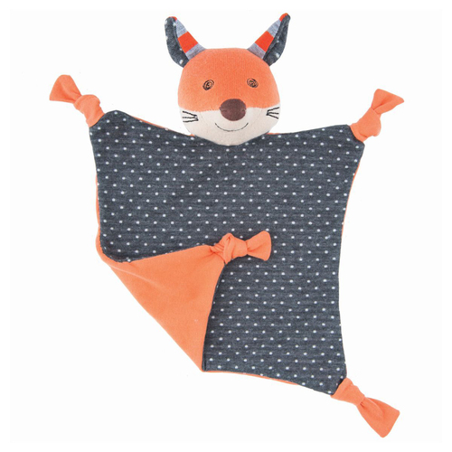 Organic Farm Buddies Cotton 30.5cm Blankie Frenchy Fox Baby/Infant 0m+