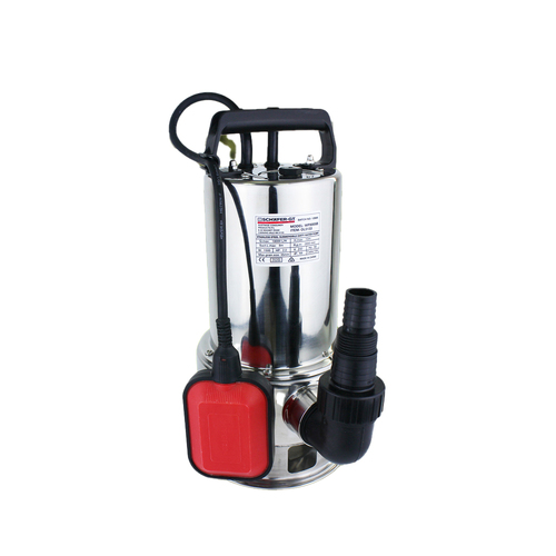 Work Play Leasure 1500W Submersible Dirty Water Pump - Silver