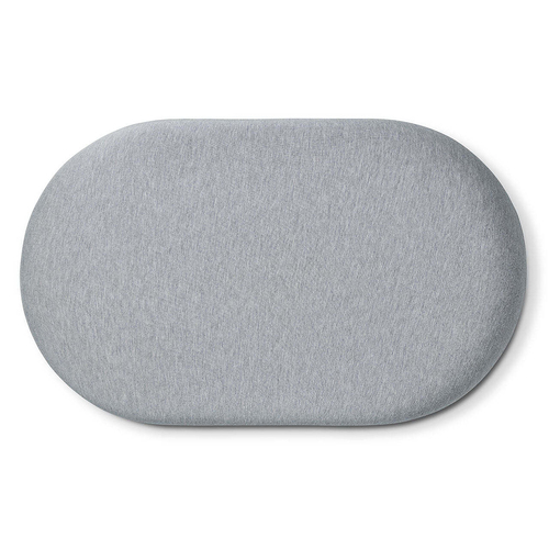 Ostrichpillow Bed Pillow Memory Foam Oval 64cm - Light Grey