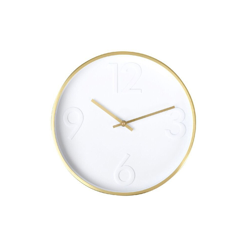 Degree Otto Home Office Decor Quartz Wall Analog Clock Gold/White 30cm