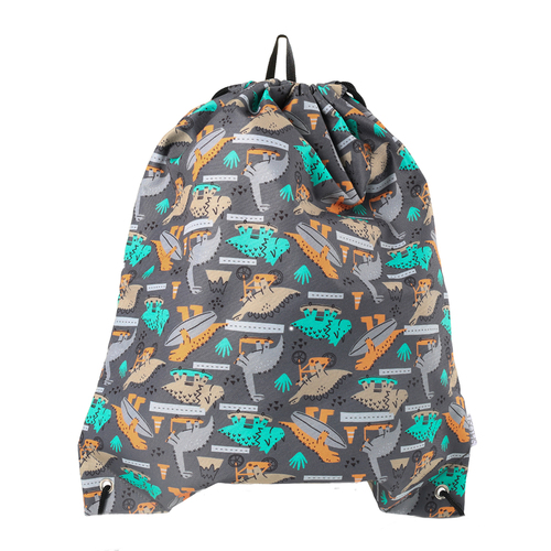 Splosh Out & About Dino Skate Waterproof Drawstring Carry Bag