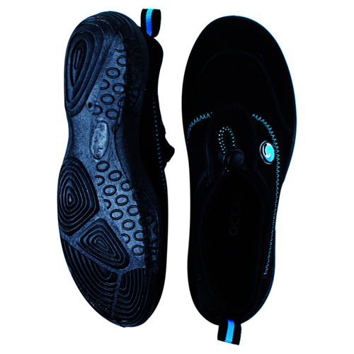 Oz Ocean Meelup Aqua Beach/Pool Shoes For Adult Size 12 - Black