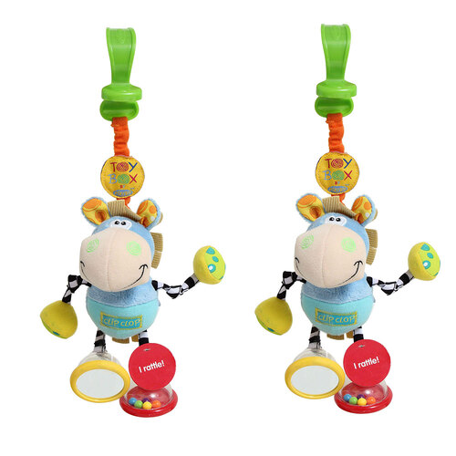 2PK Playgro Toy Box Dingly Dangly Clip Clop Baby Activity Toy 0m+