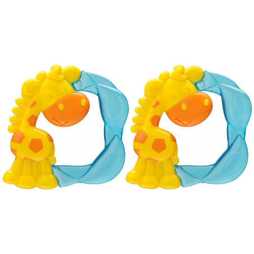 2PK Playgro Jerry Giraffe Water Teether Baby Activity Toy 3m+