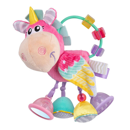 Playgro Unicorn Activity Rattle Baby Teething Toy 3m+