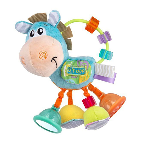 Playgro Clip Clop On-The-Go Activity Baby Rattle 3m+