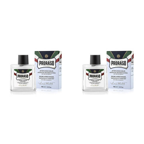 2PK Proraso After Shave Balm Refresh w/ Eucalyptus 100ml