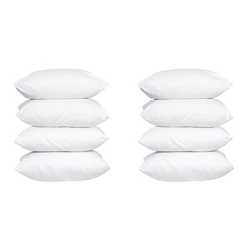 8pc Hacienda Hypoallergenic & Antibacterial 100% Cotton Pillow