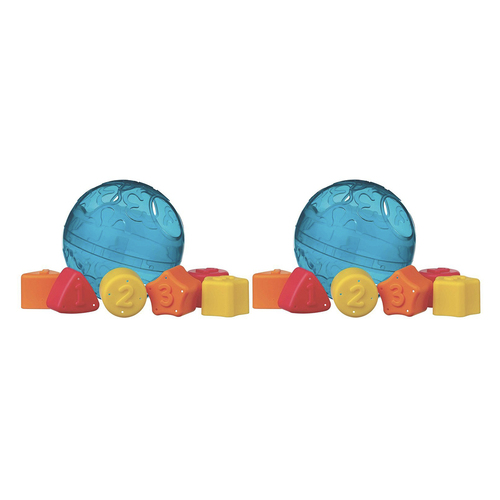 2PK Playgro Roll And Sort Colourful Shapes Ball Toy 6m+