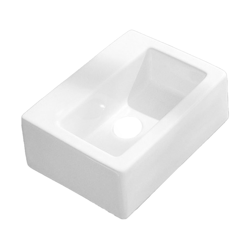 Flaminia Acquababy Wall-Mount/Bench Basin 1 Tap Hole White