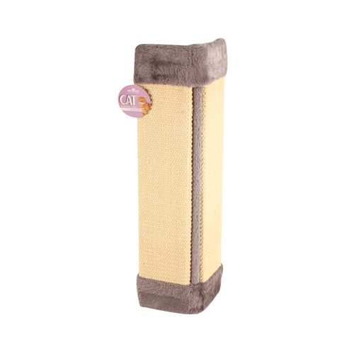 Pro Pet Care Cat 49x23cm Scratching Corner - Beige/Grey