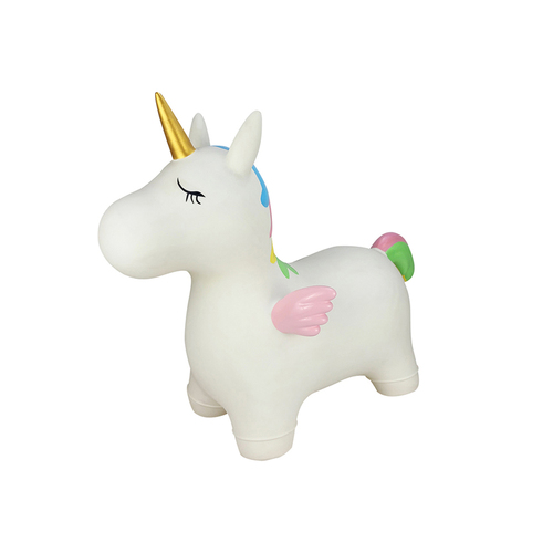 Kaper Kidz Bouncy Rider Stardust The Unicorn Kids Ride On Toy 12m+