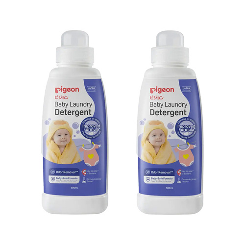 2PK Pigeon Odor Removal Improved Formula Baby Laundry Detergent 500mL