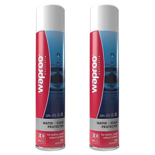 2PK Waproo Aerosol Water & Stain Shoe Protector 300ml