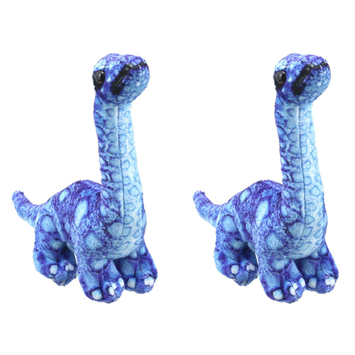 2PK The Puppet Company Brontosaurus Finger Puppets Toy 12m+