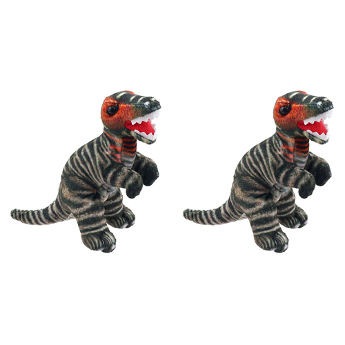 2PK The Puppet Company T-Rex Finger Puppets Hand Toy 12m+