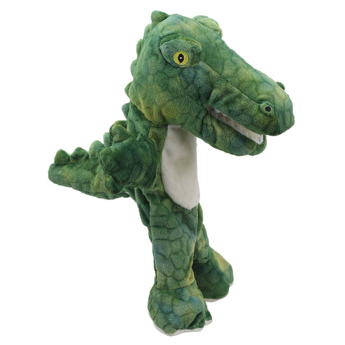 The Puppet Company Crocodile Eco Walking Puppet 32cm Hand Toy Green 12m+