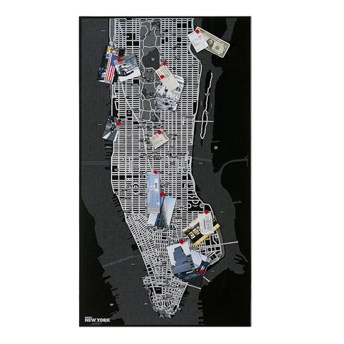 Palomar Pin City Polymer Felt New York 3x100x80cm