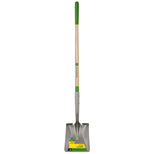 Truper Tools John Deere Square-Point Shovel Ash Handle 9"/22.86 cm Grip