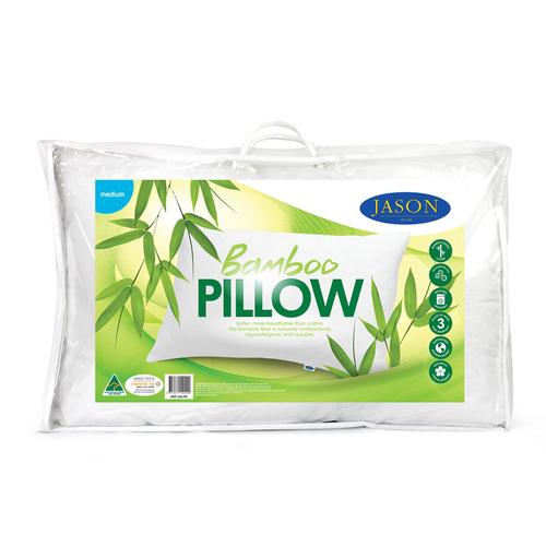 Jason Medium Sleeping Pillow Home Bedding - White