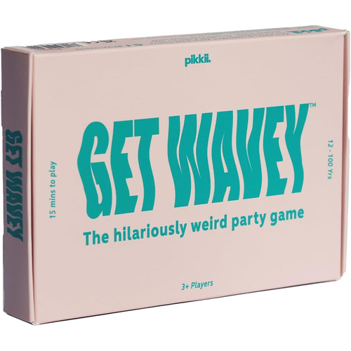 Pikkii Get Wavey Tabletop Play Party Card Game 12y+