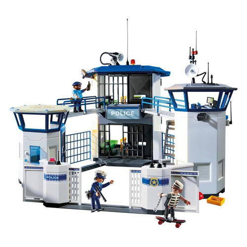 Playmobil Police Headquarters with Prison Kids/Childrens Toy Playset 4+