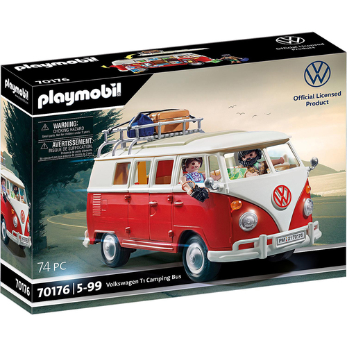 Playmobil Volkswagen T1 Camper Van Kids/Childrens Toy Playset 4+